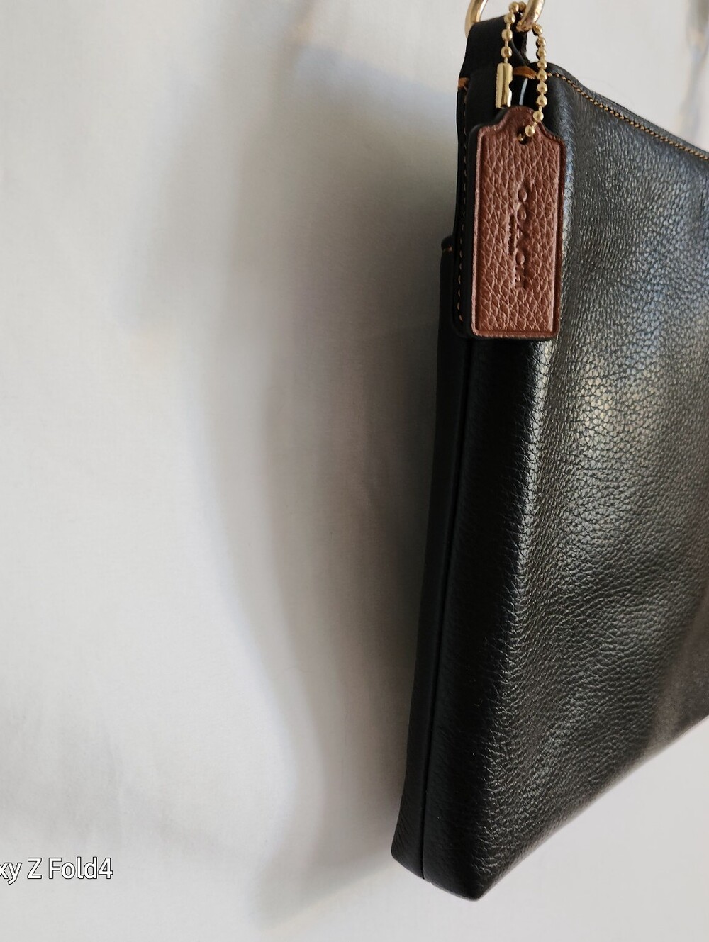 Coach Black Leather Crossbody with Minnie Mouse Detail - Picture 4 of 9